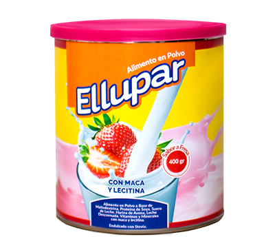 Tarro de Ellupar sabor fresa de 400 gramos